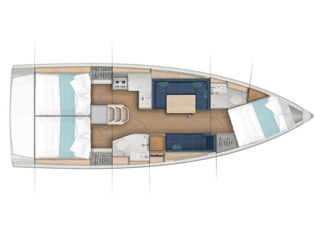 Jeanneau Sun Odyssey 380 | Sunsail 22