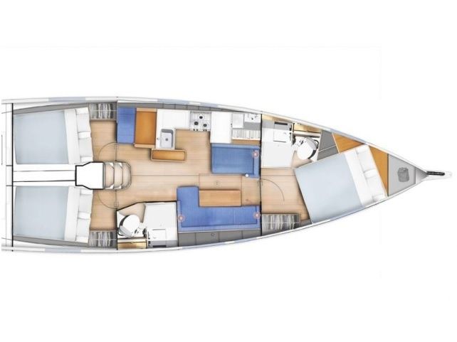 Jeanneau Sun Odyssey 410 | Night Flower