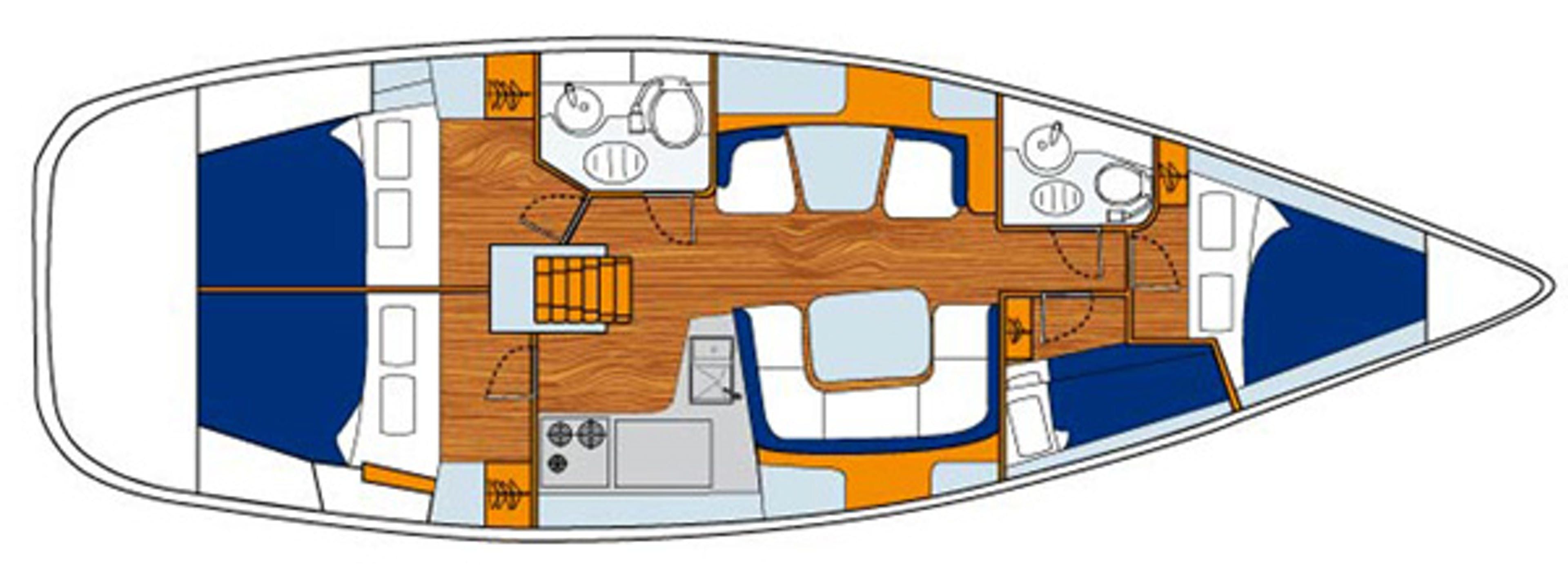 Jeanneau Sun Odyssey 43 | Mikula Mali