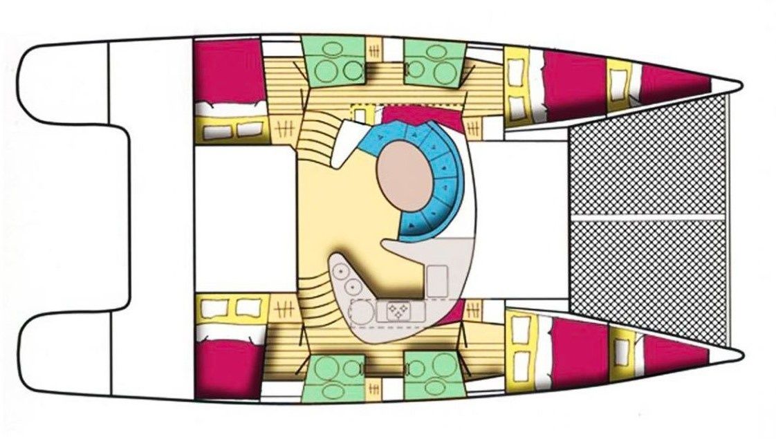 Fountaine Pajot Bahia 46 | Hyera