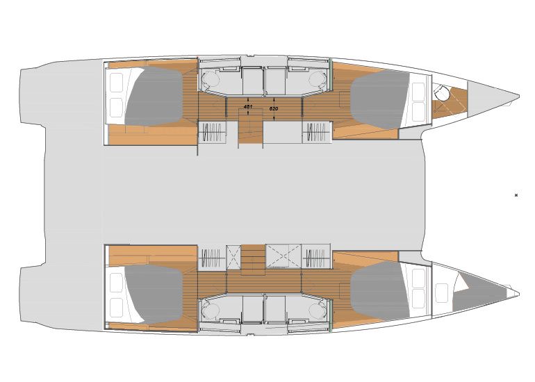 Fountaine Pajot Elba 45 | Mali Havana