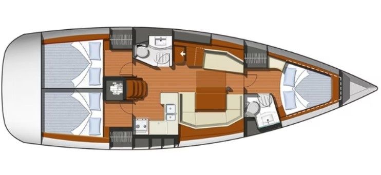 Jeanneau Sun Odyssey 42 i | Winter Breeze