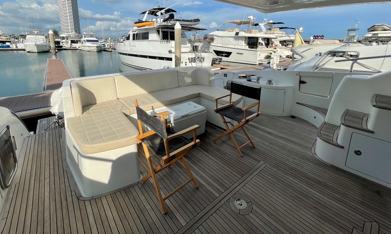 Azimut 64 Fly | Indigo