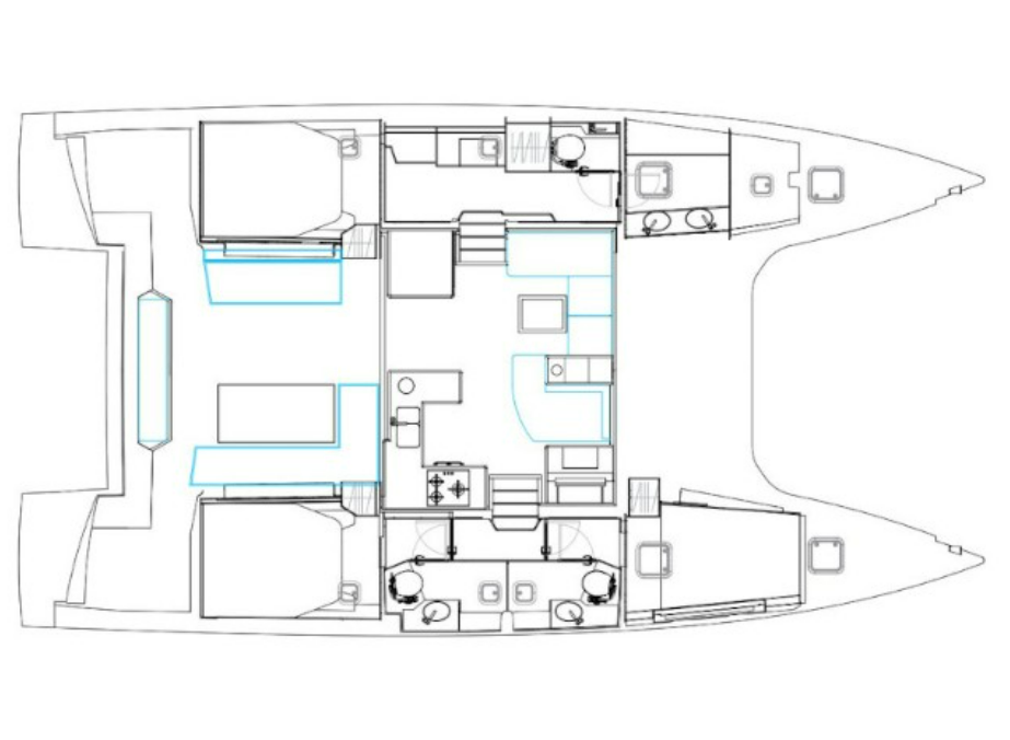 Nautitech 46 Fly | Sea Spirit 3