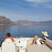 Santorini: Et Halvdags Motoryachtcruise med Snorkling