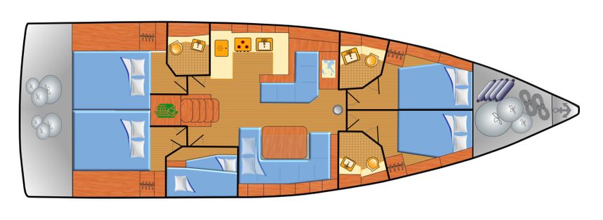 Beneteau Oceanis 51.1 | Bambi