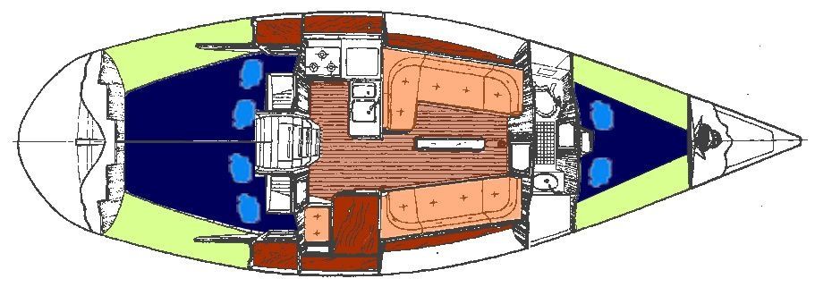 Beneteau First 345 | Kalori