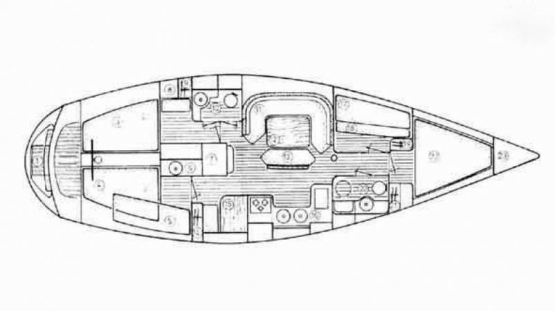 Jeanneau Sun Magic 44 | Doria