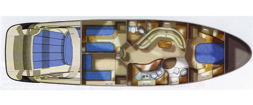 Baia 54 Aqua | Blue One