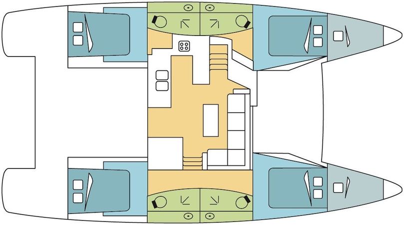 Fountaine Pajot Elba 45 | Jasmine
