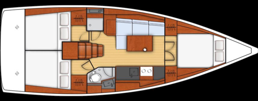 Beneteau Oceanis 38.1 | Triton 89
