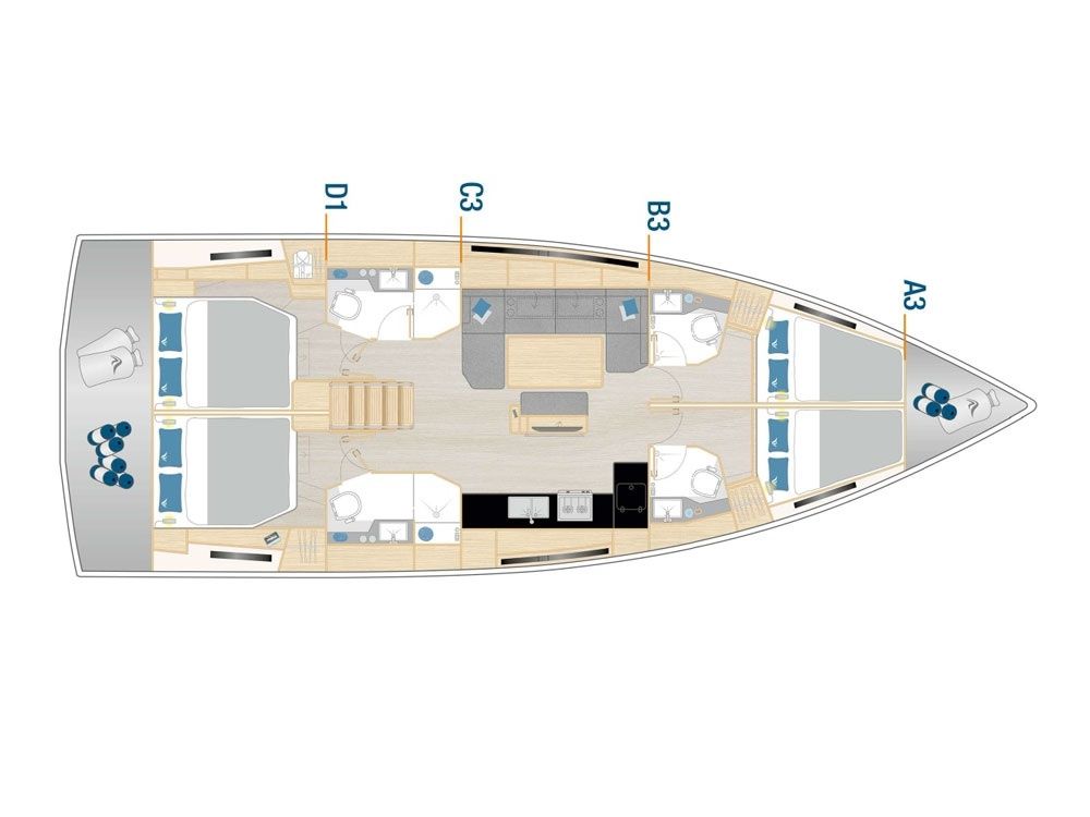 Hanse 460 | Shadow of The Wind