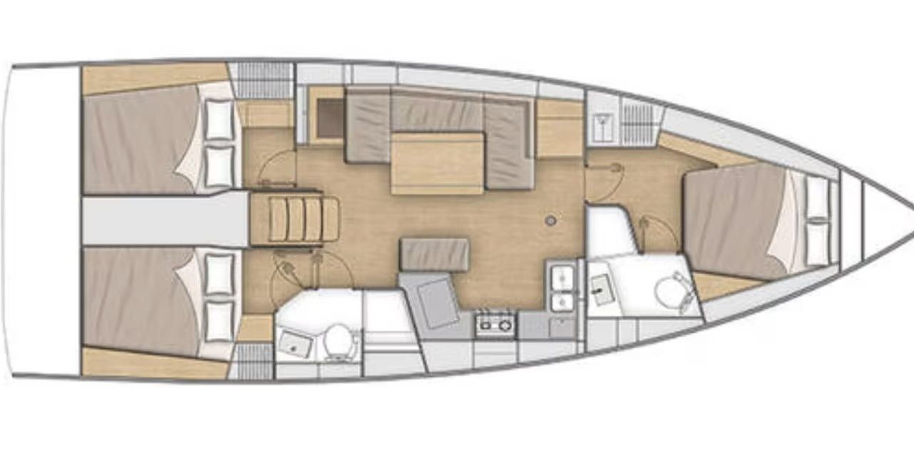 Beneteau Oceanis 40.1 | Moorings 22