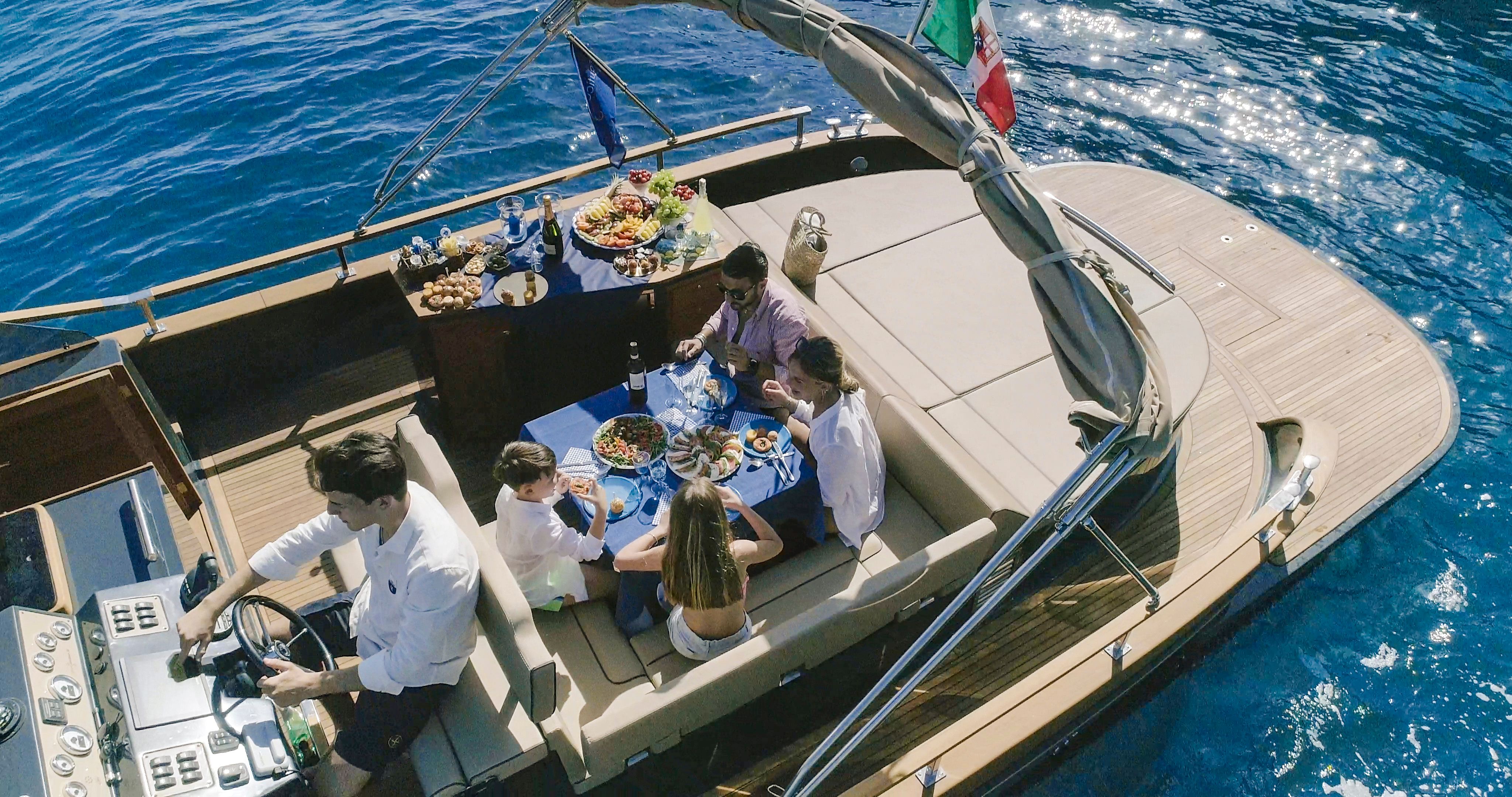 Positano 38 Open Gozzo | Partenope