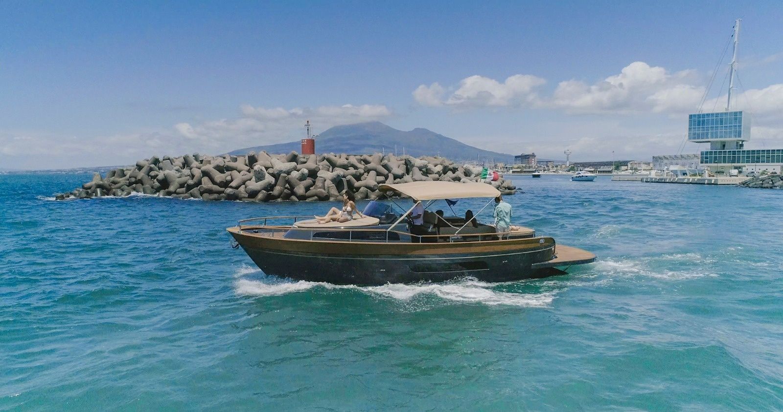 Positano 38 Open Gozzo | Partenope