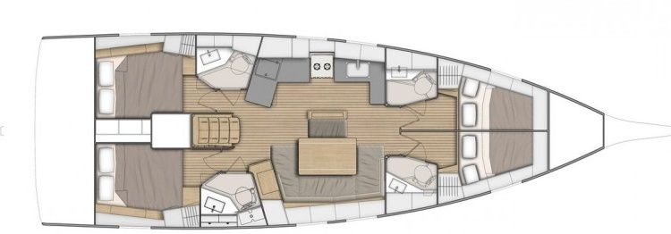 Beneteau Oceanis 46.1 | Evgenia