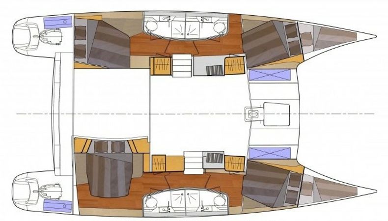Fountaine Pajot Orana 44 | Ayda 1