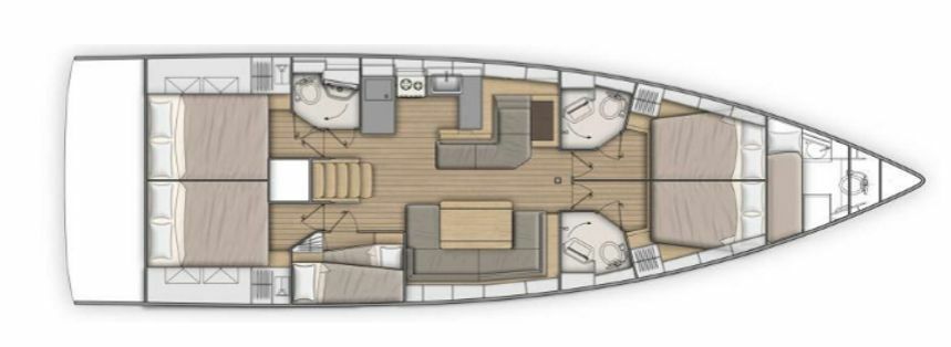 Beneteau Oceanis 51.1 | South Point