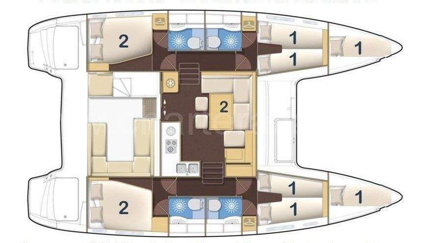 Lagoon 400 S2 | Aero