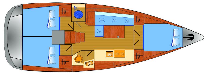 Beneteau Oceanis 38.1 | Diana