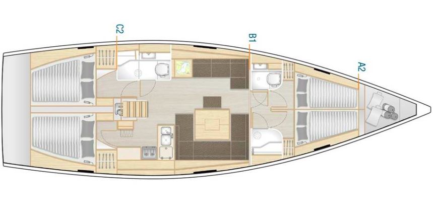 Hanse 458 | Deep Sea