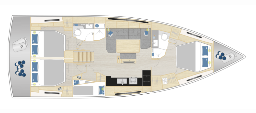 Hanse 460 | Rubi