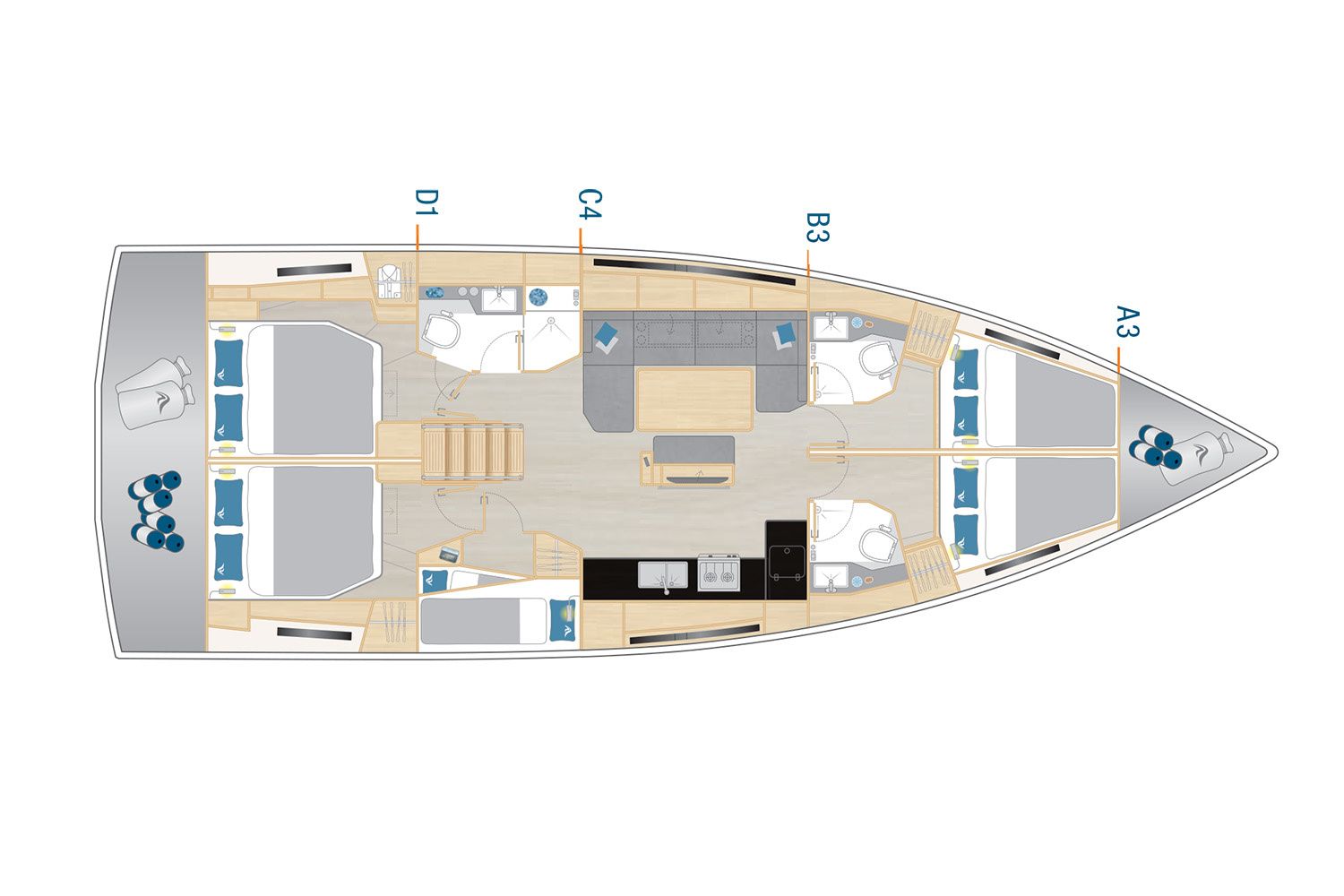 Hanse 460 | Bliss