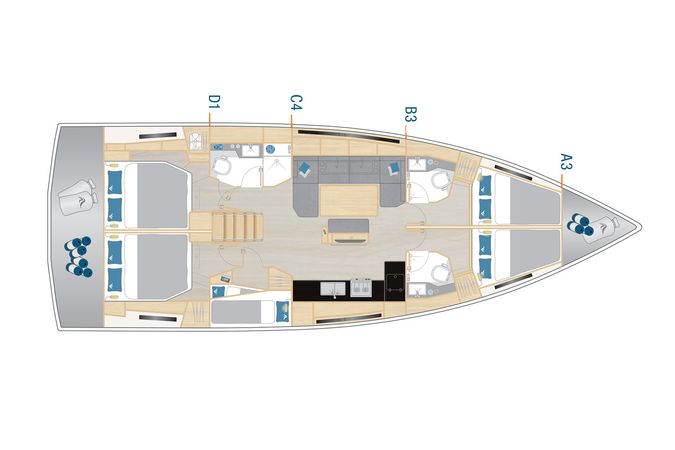 Hanse 460 | Bliss