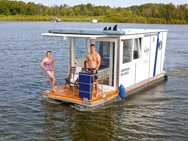 Houseboat Febomobil 720 Febo 1 for rent Germany Boataround