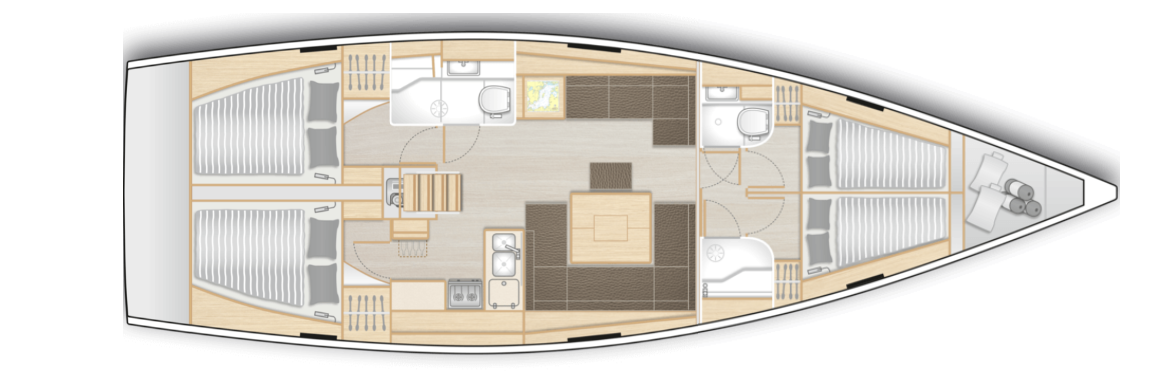 Hanse 458 | Mola 23-4 Breege