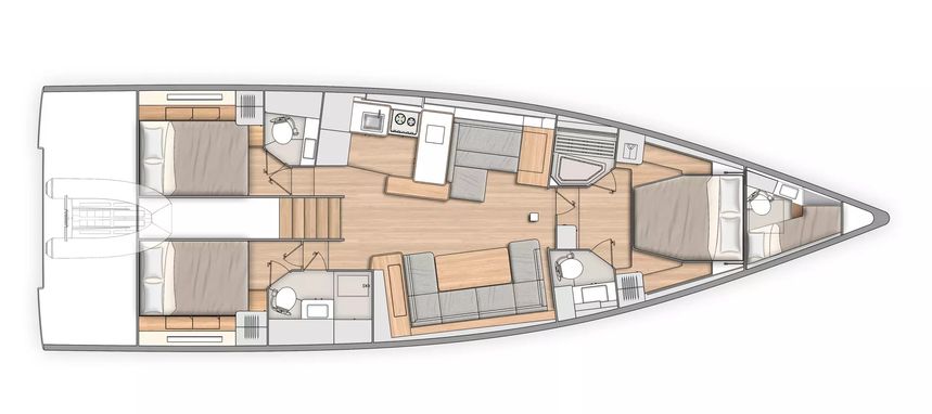 Beneteau Oceanis 54 | Spring Song