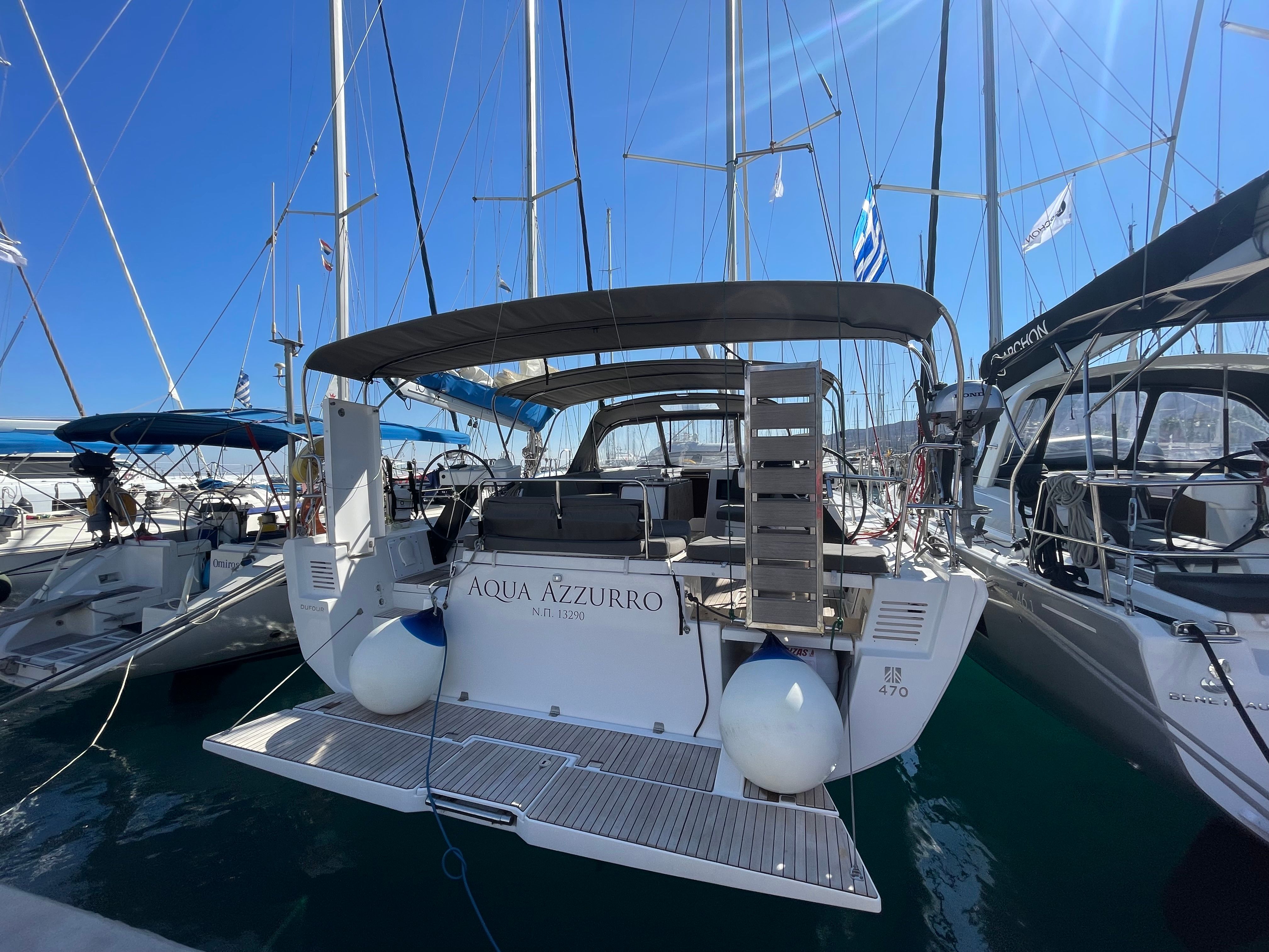 Dufour 470 | Aqua Azzuro