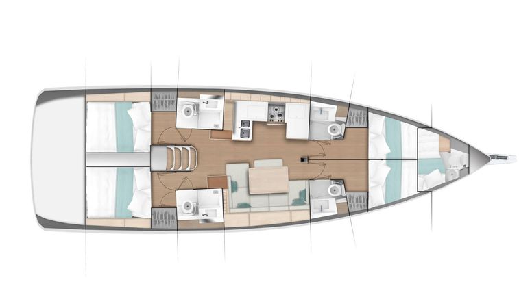 Jeanneau Sun Odyssey 490 | Melusina