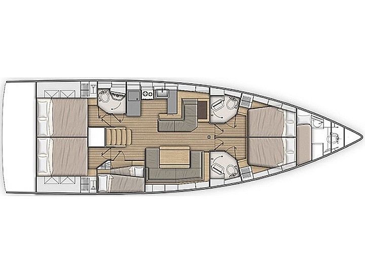 Beneteau Oceanis 51.1 | Senza Confini 2