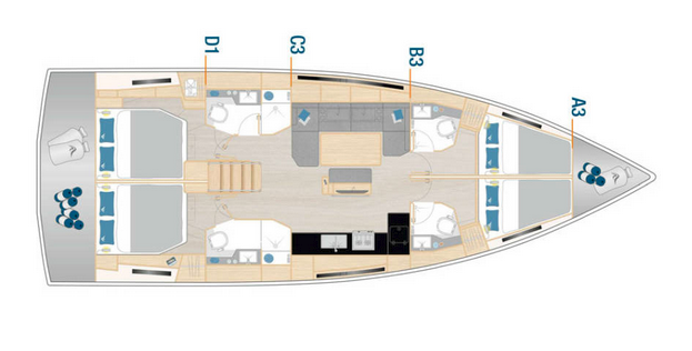 Hanse 460 | Nami