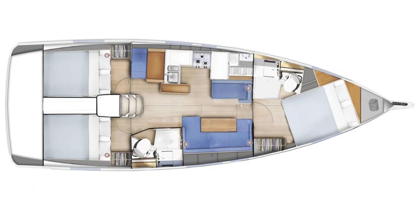 Jeanneau Sun Odyssey 410 | Lyon