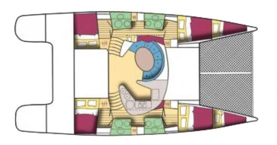 Fountaine Pajot Bahia 46 | Mahogany