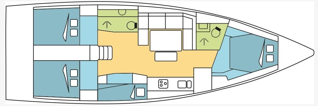 Dufour 430 | Calypso