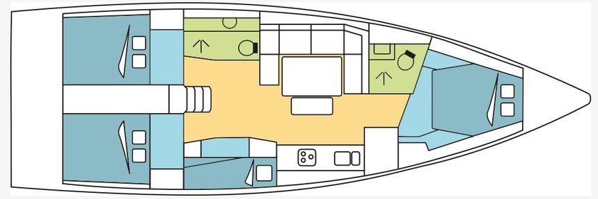 Dufour 430 | Calypso