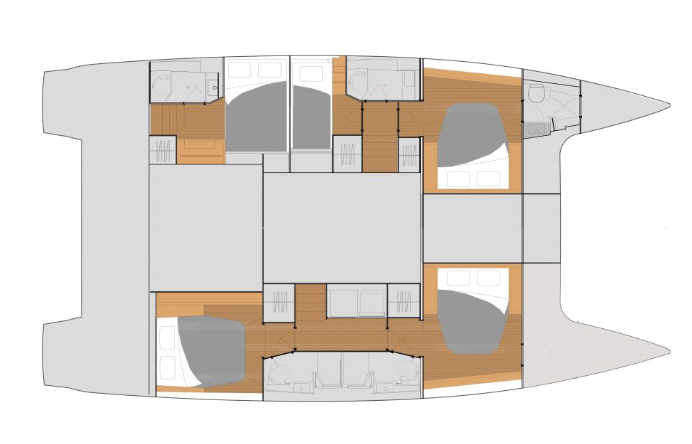 Fountaine Pajot Tanna 47 | Dragonfly