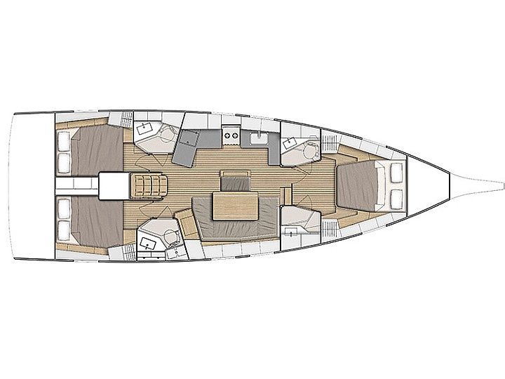 Beneteau Oceanis 46.1 | Kebiwan