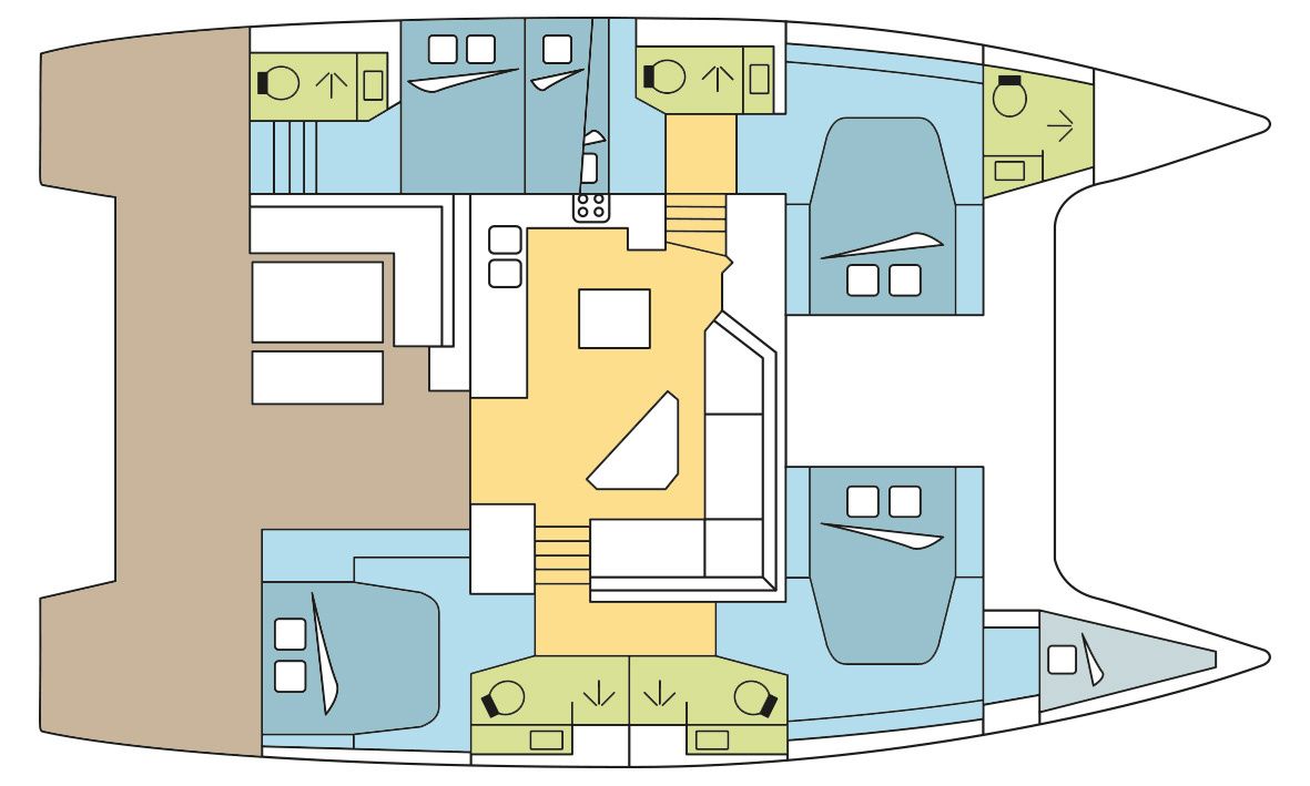 Fountaine Pajot Saona 47 | Dakota