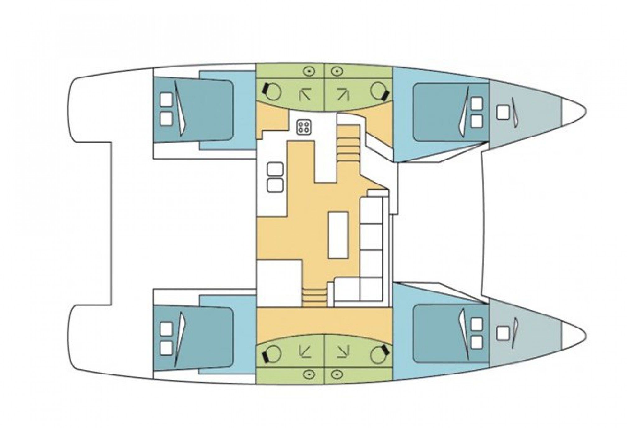 Fountaine Pajot Elba 45 | Olympia Athena