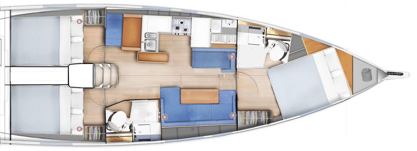Jeanneau Sun Odyssey 410 | First Date