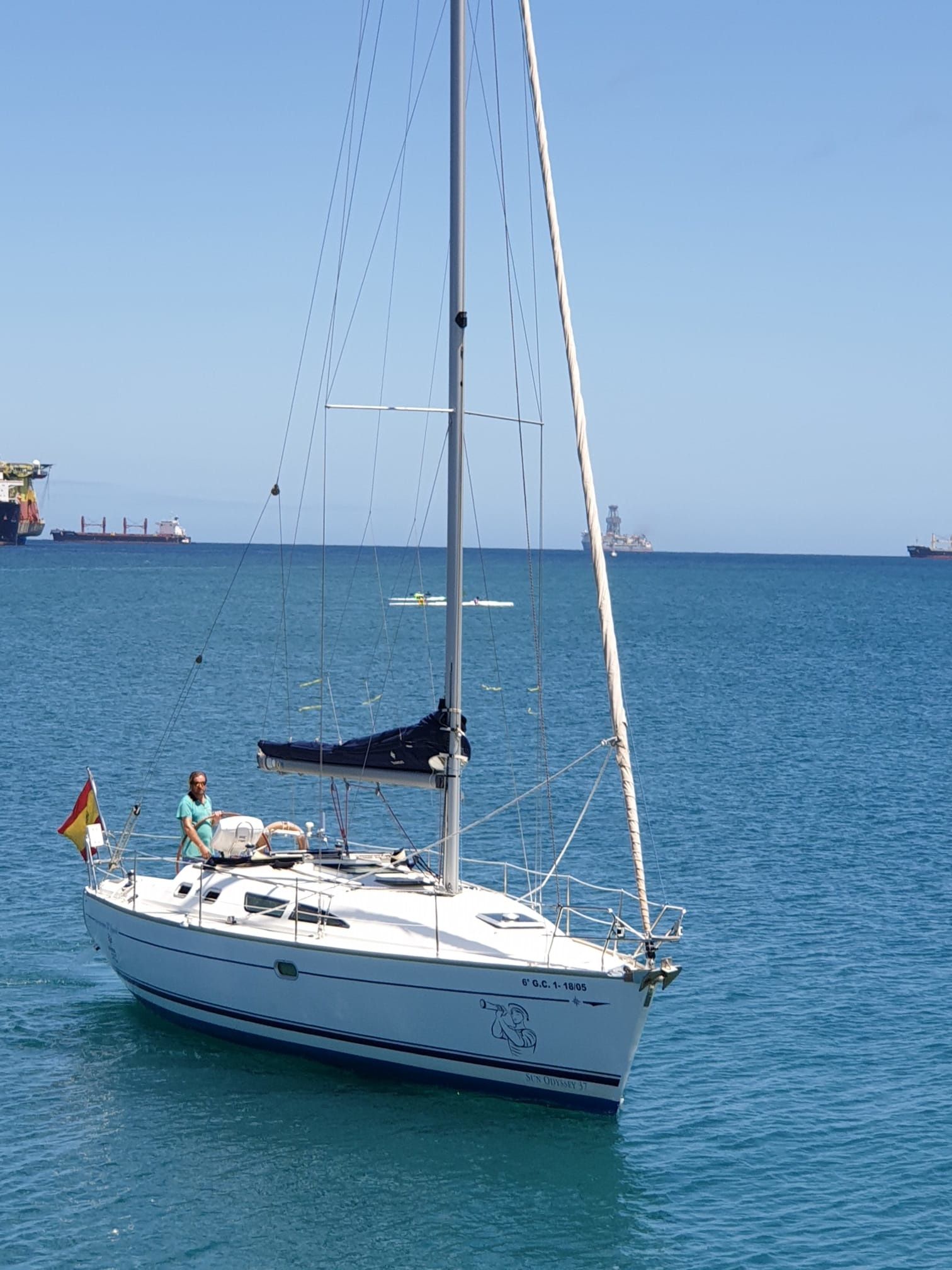 Jeanneau Sun Odyssey 37 | Rebeca y Samuel