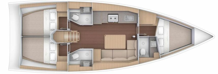 Dufour 390 | Swell