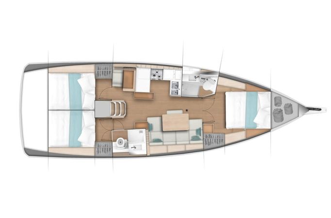 Jeanneau Sun Odyssey 440 | Elisabeth 2