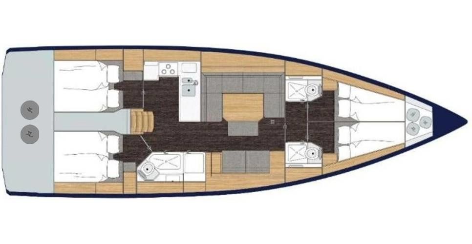 Bavaria C45 | Deep Blue