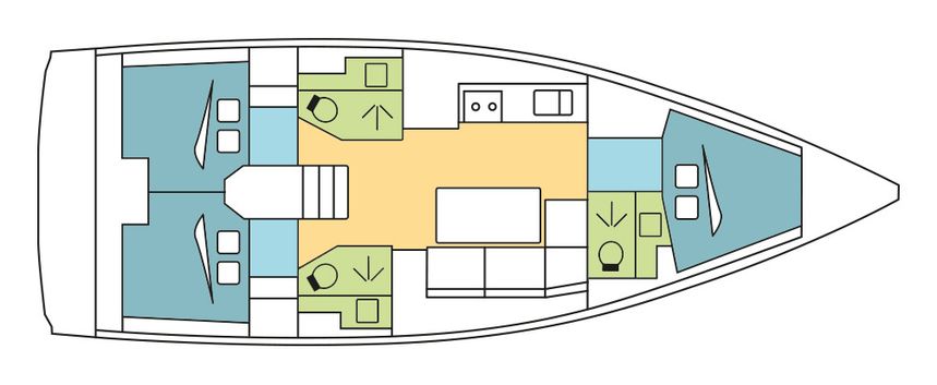Dufour 390 | Sail Corvus