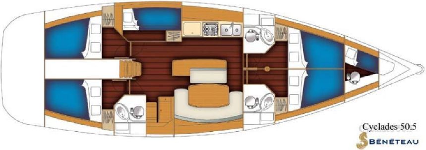 Beneteau Cyclades 50 | Vagamonda